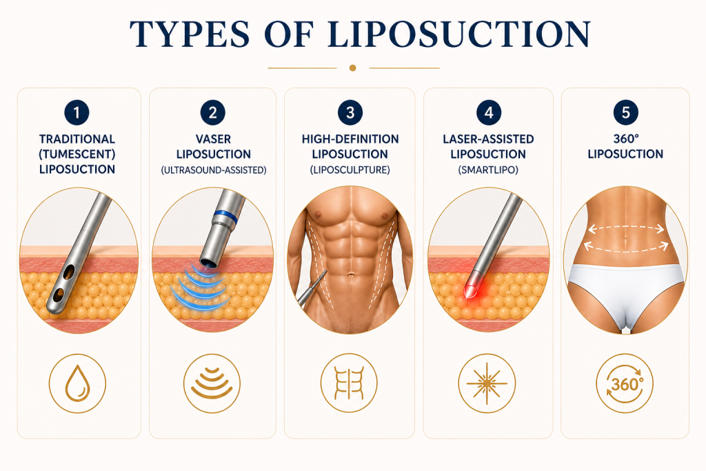 Different Types of Liposuction Techniques