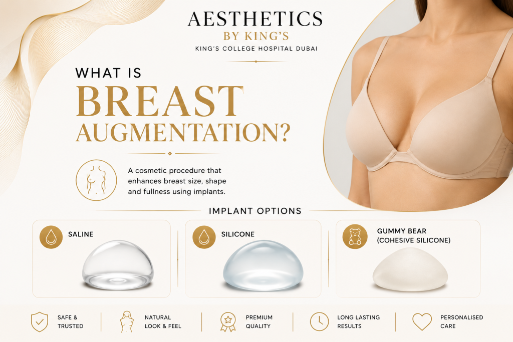 What is Breast Augmentation - Aesthetics by King’s College Hospital Dubai